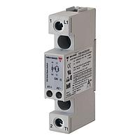 Carlo Gavazzi RGS1A60D50KGE Single Phase Relays 1-pole panel mount SSR, E-layout, Zero-cross switching, Operating voltage (Ue): 42 - 660 Vac (1200 Vp), Rated current (Ie): 50 Aac, Control voltage (Uc): 4 - 32 Vdc, Built-in overvoltage protection