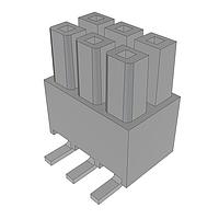 Samtec IPS1-103-01-S-D-VS-LC Power to the Board .100" Mini Mate(R) Isolated Power Connector Socket Strip