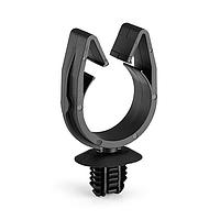 HellermannTyton 151-01799 MOC Clip MOC Clip, 22 mm, with 4 x Oval Fir Tree, PA66HIRHSUV, Black, 1000/ctn