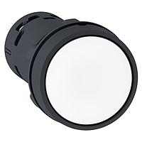 SCHNEIDER XB7NA11 Flush PB - Spring Rtn white - 1NO