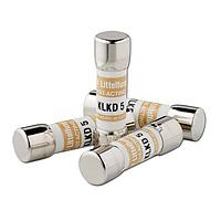 Littelfuse KLKD001.HXR Cartridge Fuse 600VAC/DC Midget 1A w/Tabs FA