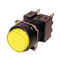 Omron Automation and Safety A165L-TGY LED PB ROUND GRN LED TYP