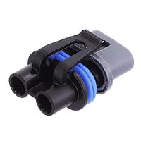 Aptiv 33503725 Connectors 2 way Female APEX Halogen Bulb Series Black CONN