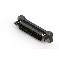 EDAC 627-025-626-013 D-Sub Connectors - Standard Density Vertical Plastic Body D-Sub Connector