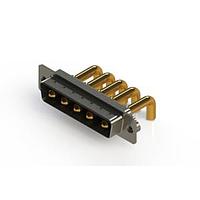 EDAC 629-5W5-250-4TA Mixed Contact D-Sub Connectors Right-angle Power Combo D-Sub Connector