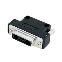 Amphenol CONEC 13-002770 Mixed Contact D-Sub Connectors PLASTIC HOOD STRAIGHT CABLE EXIT C/W 7W2 MALE CRIMP BODY SHORT SCREWS WITH ALLEN KEY