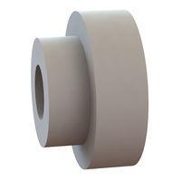 Essentra Components 12SWS0885 Shoulder Washer Shoulder Washer, .140 ID, .400 OD, .275 Shank OD