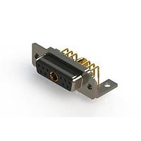 EDAC 630-11W1640-2T4 Mixed Contact D-Sub Connectors Right-angle Power Combo D-Sub Connector