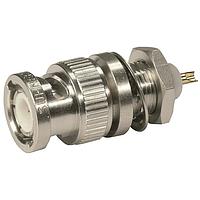 HUBER+SUHNER 12_BNC-50-0-1/133_NE Connectors BNC straight bulkhead receptacle plug(m)