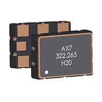 Abracon AX7PBF1-400.0000 Standard Oscillators Crystal Oscillator 7050 6-SMD 400MHz +/-25ppm -40°C ~ 85°C LVPECL 2.5V