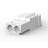 AMP Connectors - TE Connectivity 1-480683-0 Plug Housings 02P PLUG HSG F/H NAT
