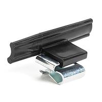 HellermannTyton 133-04383 Edge Clip and Tape Clip PP, BLACK, 3000/CTN