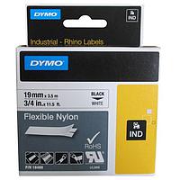DYMO 63020767 IND White Flexible Nylon Label (19mm x 3.5m)