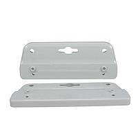 Bud Industries DPX-824-KIT Hardware 8" Flange kit (2 flanges + 4 scrw) for DPH-28710, 28711 & DPS-28710, 28711