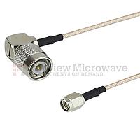 Fairview FMC0246315 SMA Male to RA TNC Male Cable RG-316 Coax
