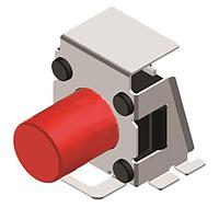 Diptronics TA3-1R2K-V-T/R Tactile Switches Right Angle (SMT ) 6.3*6.18