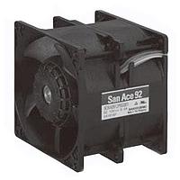 Sanyo Denki 9CRA0948P0G601 Axial Fan, 92x92x76mm, 48VDC, Counter Rotate, High Airflow/Pressure, Tach/PWM Closed