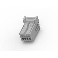 AMP Connectors - TE Connectivity 1981471-1 Receptacle Housing 0.64III PLUG HSG ASSY 8P