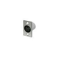 NEUTRIK NC6MP Receptacles 6CMALE NICKEL