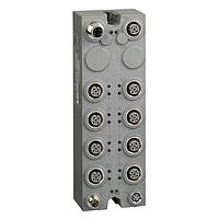 SCHNEIDER TM7BDM16A Circular Metric Connectors IP67 EXP. BLOCK 16 DI/DO 24VDC/0.5A/M12