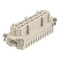HARTING 09360242702 Headers & Wire Housings Han 24E Ex female crimp insert  (IECEx Intrinsically Safe - IEC EN 60079)