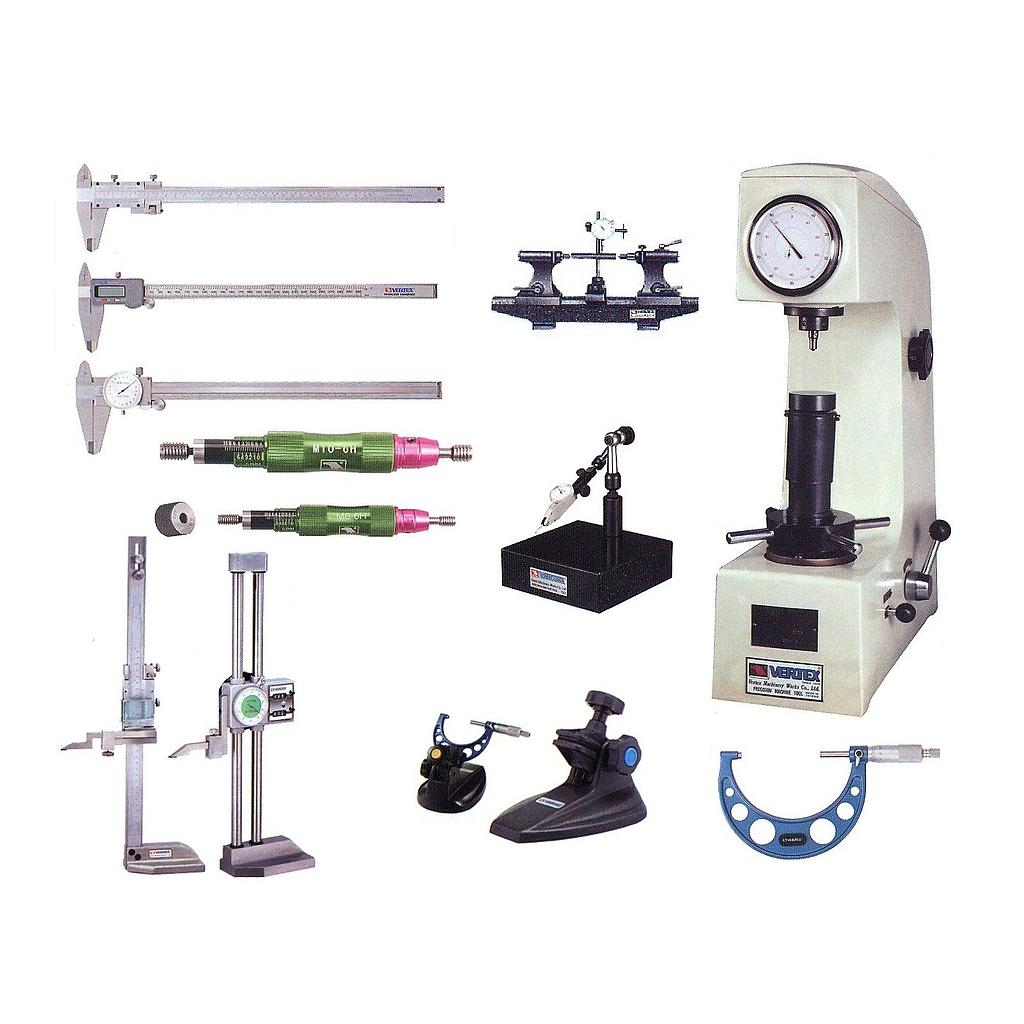 Mechanical measuring instruments used for calibration and dimensional inspection