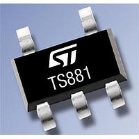 STMicroelectronics TS881ICT Analog Comparators Rail to Rail 1.1V 210nA 1.1V to 5.5V
