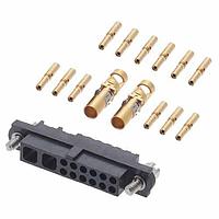 Harwin M80-4C11205F1-02-325-00-000 Power to the Board FEMALE CRIMP/SCREW 2 POWER+12 SIGNAL