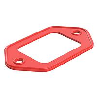 Amphenol SINE Systems AT04-08PB-G7 Accessories Rcpt Gasket 8 Pos Self-Thread Red