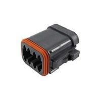 DEUTSCH - TE Connectivity DT06-08SB-CE01 8-Way 8P PLUG, CE01 MOD B Key, Black