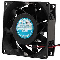Orion Fans OD8038-24HBIP69K Axial DC Fan, 80x80x38mm, 24VDC, 71CFM, 0.3A, 49dBA, 5000RPM, Ball, Wire, IP69K