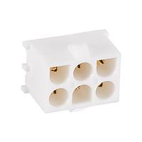 AMP Connectors - TE Connectivity 350732-4 Headers HDR PIN 2X03C VRT V0