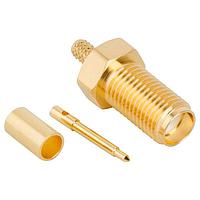 Amphenol RF 132117RP Connectors SMA ST CRMP JK RG174 316 LMR100 REVPOL G