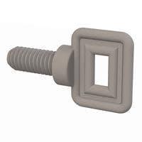 Essentra Components 0131218FHWS075 Thumb Screw Wing Screw, Flat Head, 5/16-18 Thread