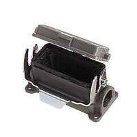 AMP Connectors - TE Connectivity T1620163225-000 Housings Hood Steel Lock M25 PG2x16 Side Entry