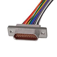 Dura-Con / Cinch Connectivity Solutions DCCM31P6J5-36.0BN-X2S D-Sub Cables MicroD Space Screend 31 pos plug ETFE wire