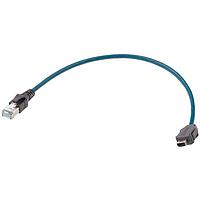 HARTING 33480147827020 Cat 6a ix Ind. - DB RJ45 Cat.6A FRNC green 2,0m