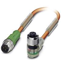 PHOENIX CONTACT 1512843 Sensor Cables / Actuator Cables SAC-4P-M12MS/0,6- PUR/M12FR2LVW