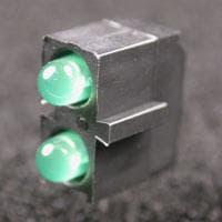 Kingbright WP934CA/2GD-90 LED Circuit Board Indicators Bi Green 568nm Diffused 20mcd