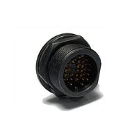 Amphenol LTW CDU-12PMFS-SC7001 Standard Circular Connector Ceres, Middle Size, Plastic, 5A+2A, 12 pins, Male Connector, Female Contact, Circular, Screw Thread, Solder, Receptacle, IP67