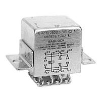 Microchip Technology BR230-290B2-28V Miniature 4PDT 10 AMP RELAY