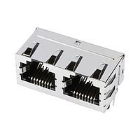 Molex 44248-0089 Ganged 8/8 2 PORTS RA LOW PROFILE