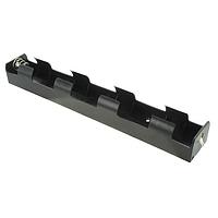 Eagle Plastic Devices 12BH145D-GR Battery Holder 4 D W/SOLDER TABS