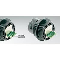 Amphenol CONEC 17-102204 Circular RJ45-IP67 Cat.5e PCBZnDcPlstSHLSLwcap