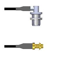 Amphenol Custom Cable Q-1S02Y0008008i RF Cable Assemblies N-RJB/SMA-SJB RG58 8I