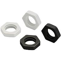 BOPLA 52080100 Counter Nut NUT, COUNTER, PG 7, POLYAMIDE, LT GRAY, GM 7