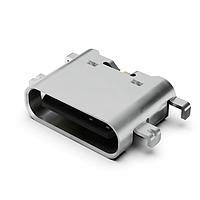 GCT (Global Connector Technology) USB4515-GF-A PCB Mid Mount Charging USB C Rec 6P SMT Mid Mnt 1.6mm