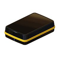 Serpac CX65DBKAYL Hand Held CX-65 Series Waterproof Pocket Enclosure with Yellow Seal. Three-Piece Design, Polycarbonate Plastic, Integrated Waterproof Seal, IP 65, 66, 67; NEMA 4X, 12, 13 Ratings