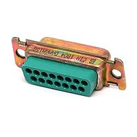 Cinch DAMAMT15S Receptacle DSUB 15F CRIMP G50 ZINC