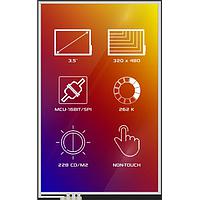 4D LCD 4DLCD-35480320-IPS TFT LCD Display Modules 3.5", 320x480 pixels, full colour LCD IPS Module
